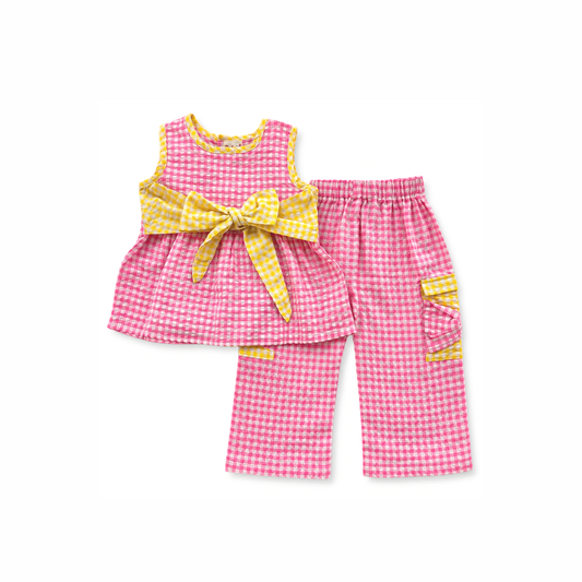 Litchi Bow Co-Ord Set