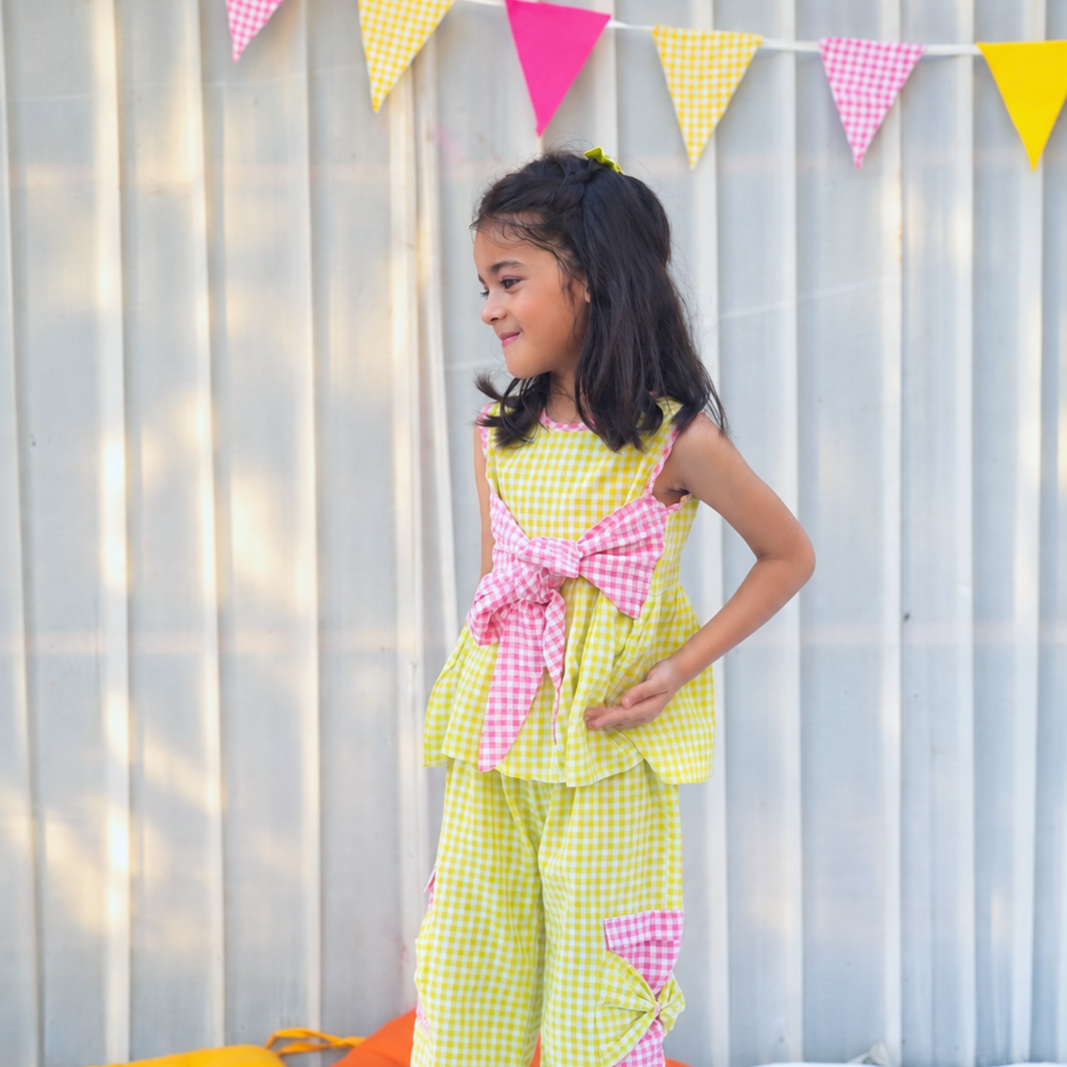 Chikoo bow Co-Ord set