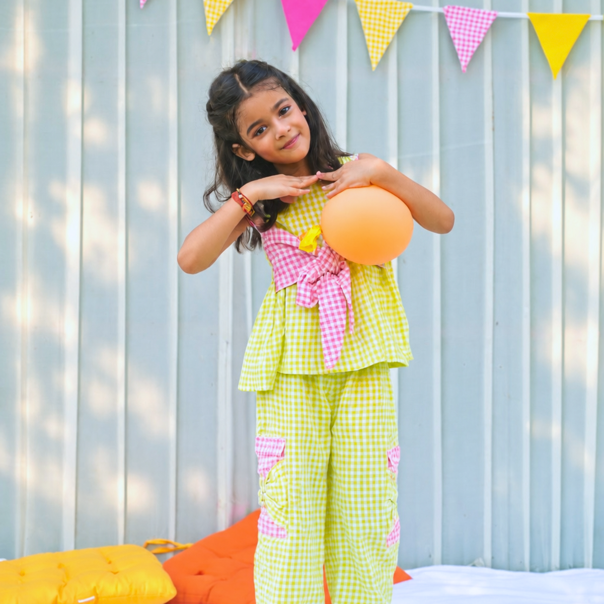 Chikoo bow Co-Ord set
