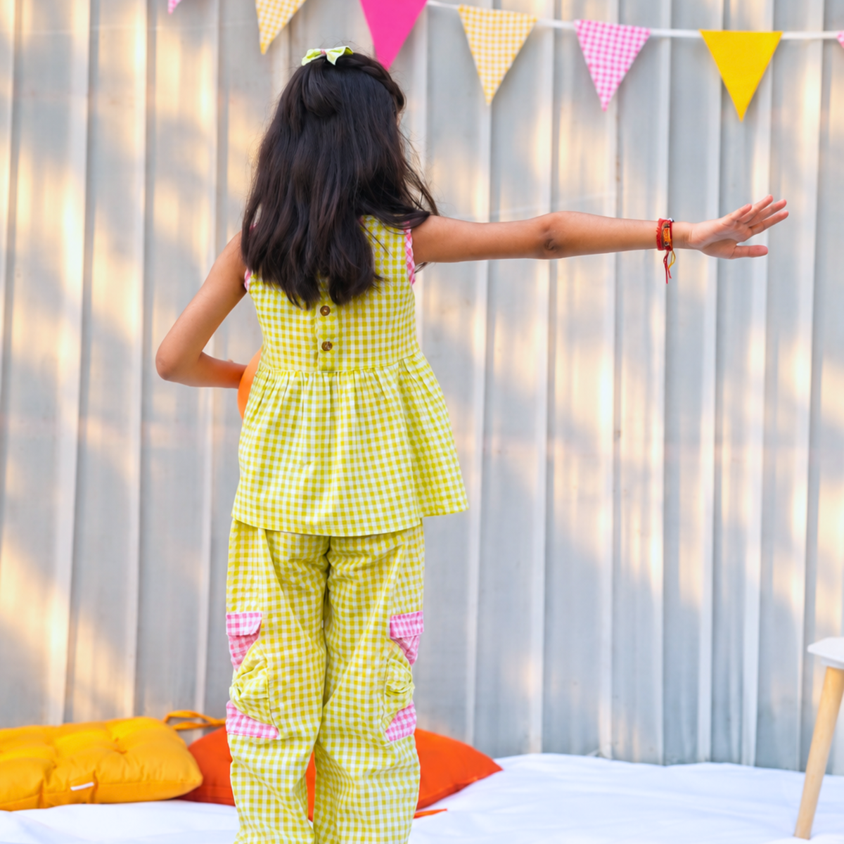 Chikoo bow Co-Ord set