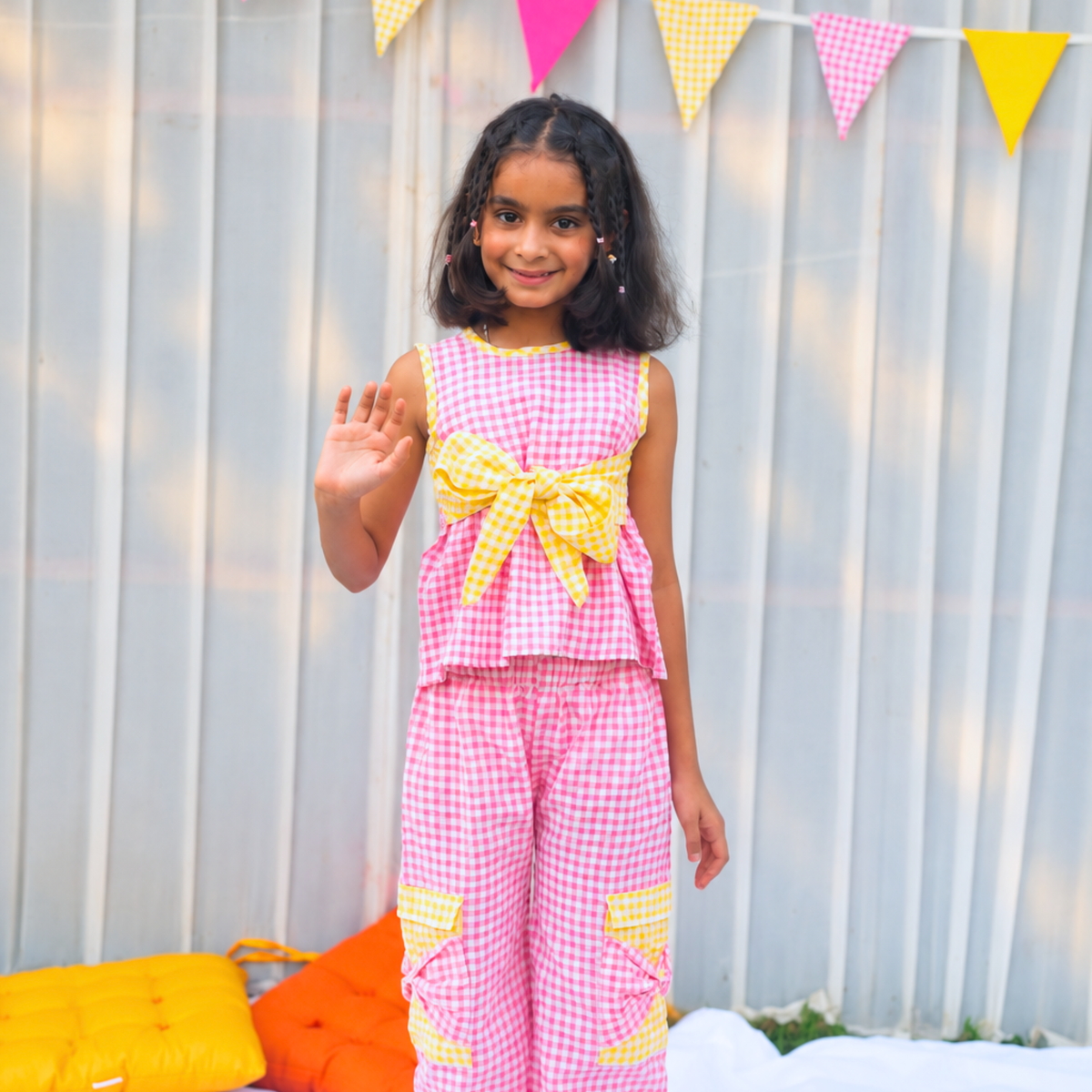 Litchi Bow Co-Ord Set