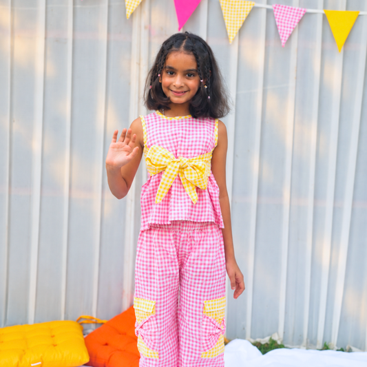 Litchi Bow Co-Ord Set