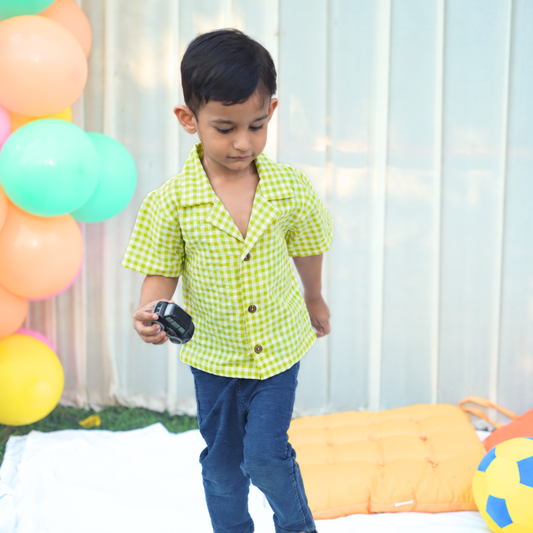 Chikoo Lapel Shirt