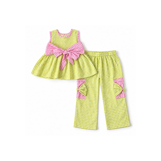 Chikoo bow Co-Ord set