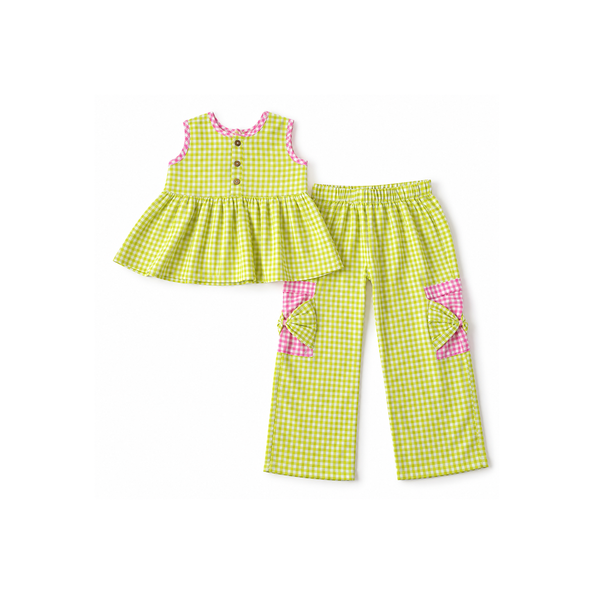 Chikoo bow Co-Ord set