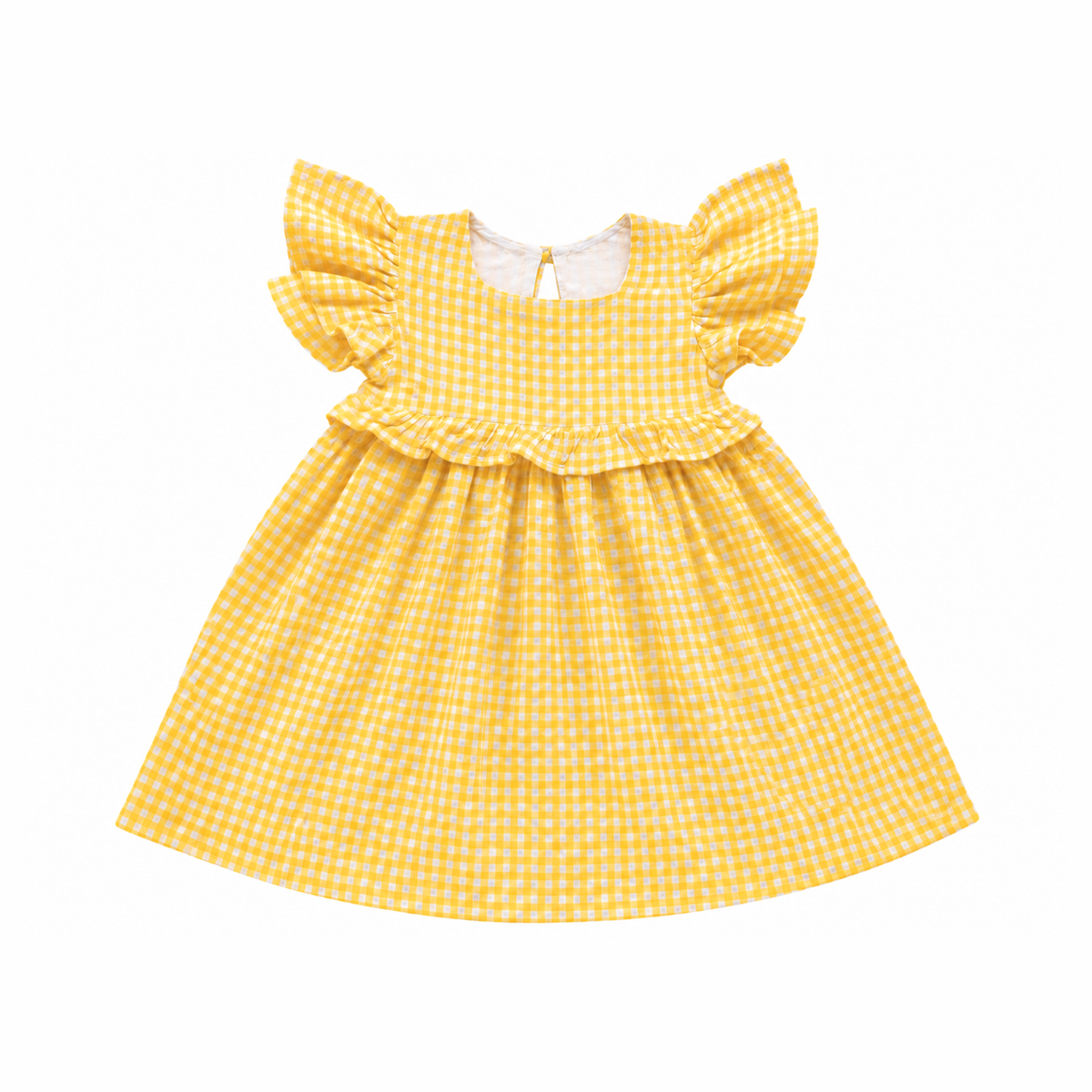 Frooti Flutter Sleeve Dress